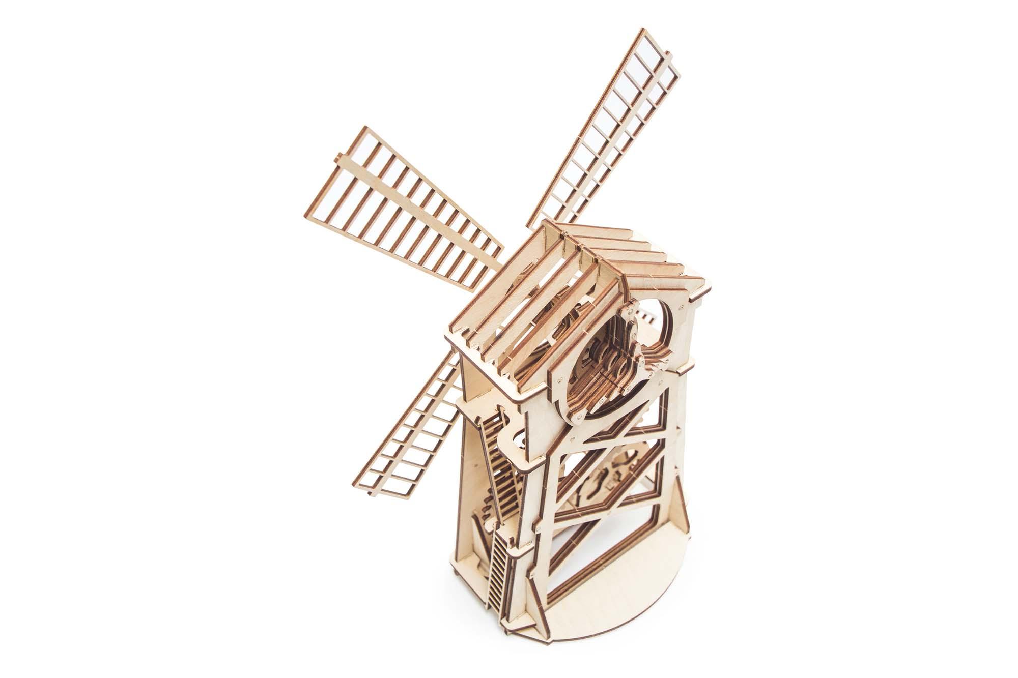 Wood Trick "Mlýn" - 3D dřevěné mechanické puzzle