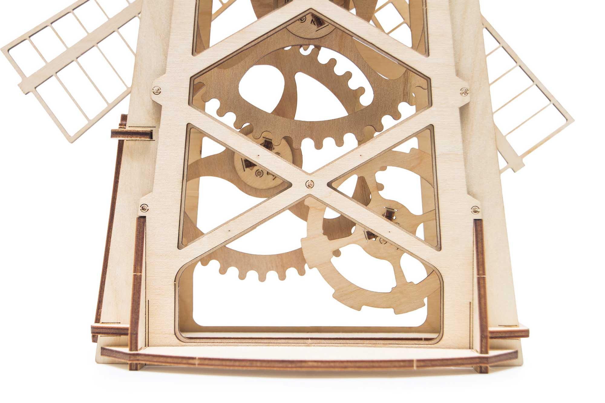 Wood Trick "Mlýn" - 3D dřevěné mechanické puzzle