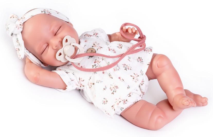 Reborn miminko - Můj malý reborn - holčička Tufi s usínáčkem od Antonio Juan