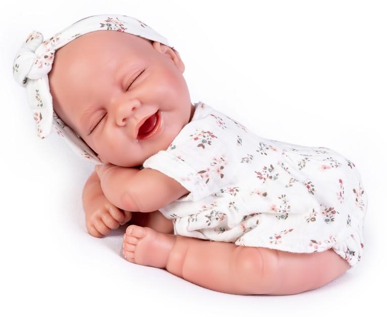 Reborn miminko - Můj malý reborn - holčička Tufi s usínáčkem od Antonio Juan