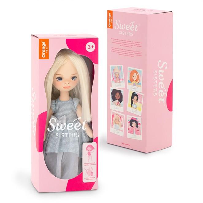 Panenka Mia ve světle modrých šatech od firmy ORANGE TOYS