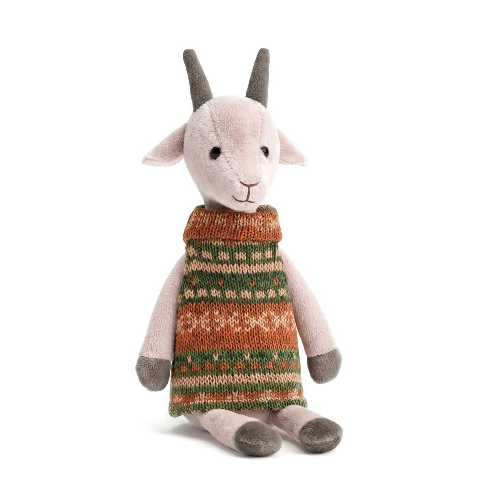 Orange Toys – plyšový kozel Jacob v pletené vestě 16 cm
