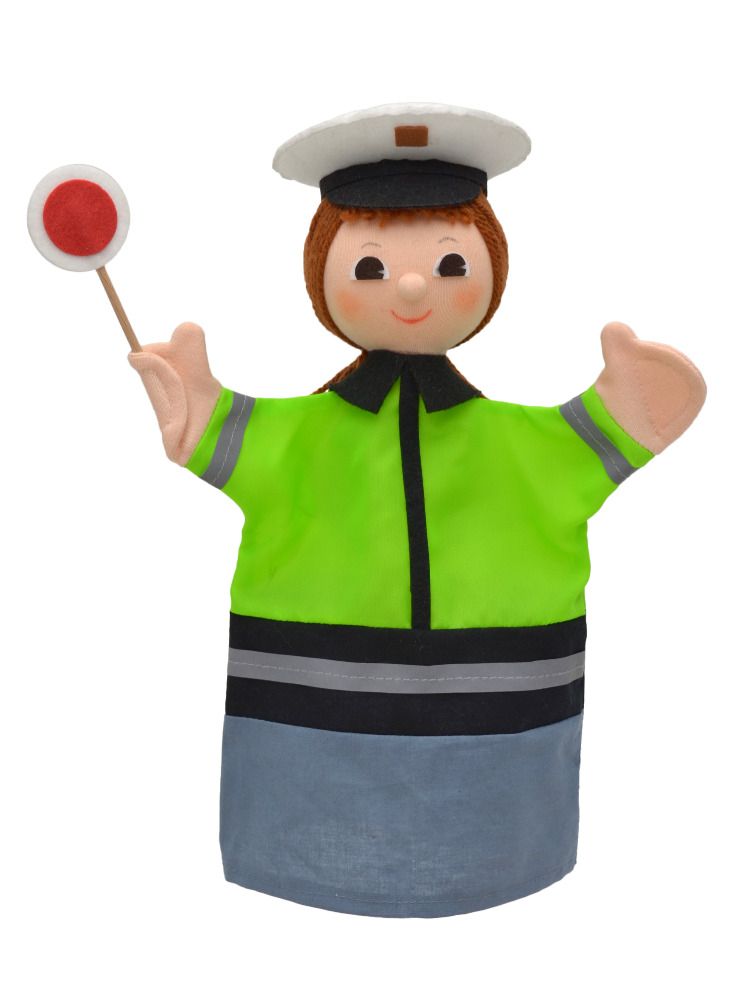 Maňásek na ruku - Policistka