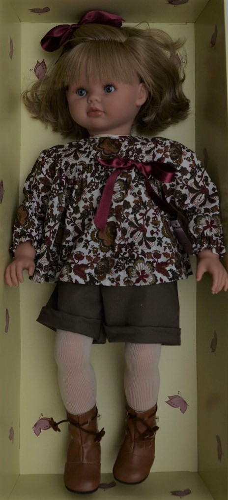 Realistická panenka PEPA - kašmírová halenka - od firmy ASIVIL ze Španělska