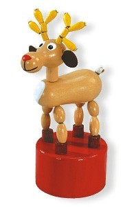 DETOA mačkací figurka sob Rudolf