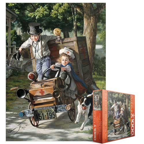 Puzzle EuroGraphics Byerley - Pomoc na cestě 1000