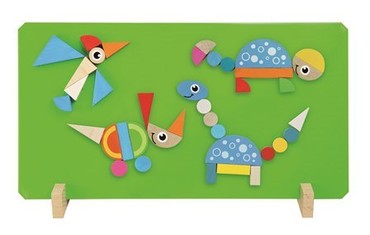 DETOA - magnetické puzzle DINO