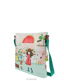 Kabelka cross body - "Melon Showers" od firmy SANTORO Kori Kumi