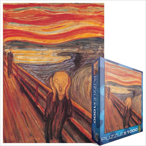 Munch - Výkřik - Puzzle Eurographics 1000
