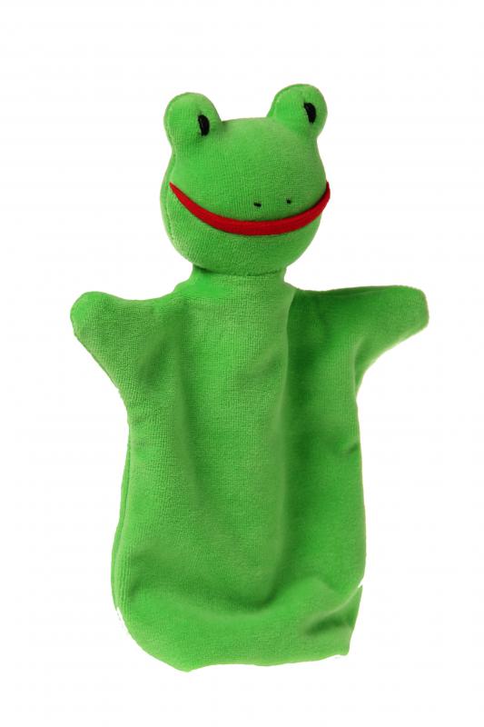 Maňásek na ruku - pohádkový maňásek -Žabka od firmy NOE