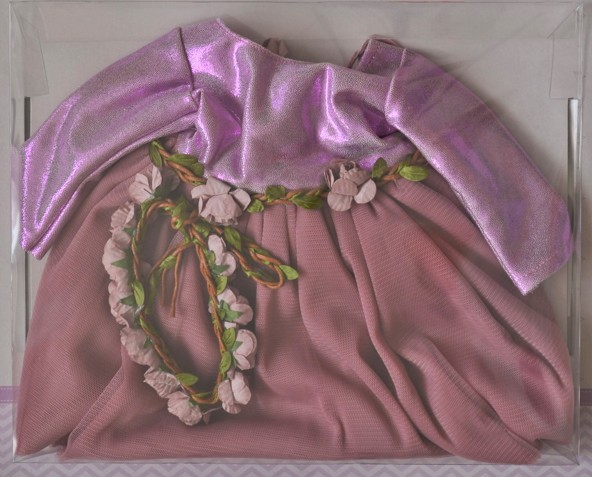 Obleček na kloubovou panenku Lidii - baletku 60 cm