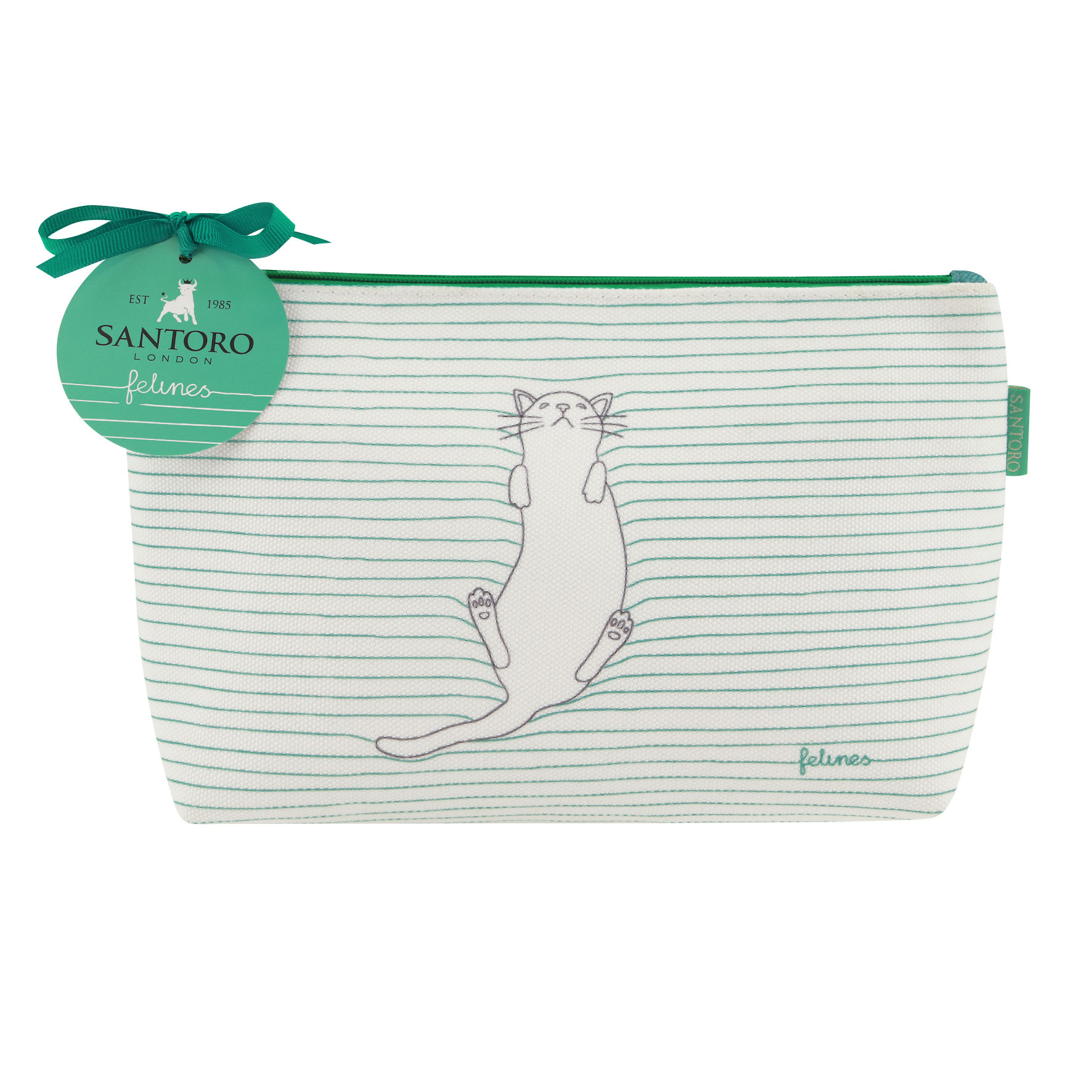 Kosmetická taška - "Feline Fine" od firmy SANTORO London felines