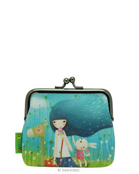Peněženka na klip  - "Beyond The Sea" od firmy SANTORO London Kori Kumi