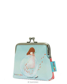 Peněženka na klip  - "Little Fishes" od firmy SANTORO London Kori Kumi