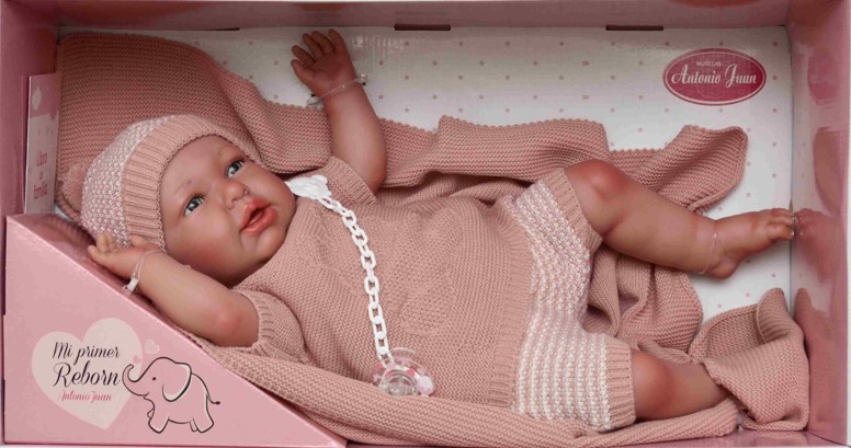 Reborn miminko -  Můj první reborn Daniela Toquilla -  od Antonio Juan