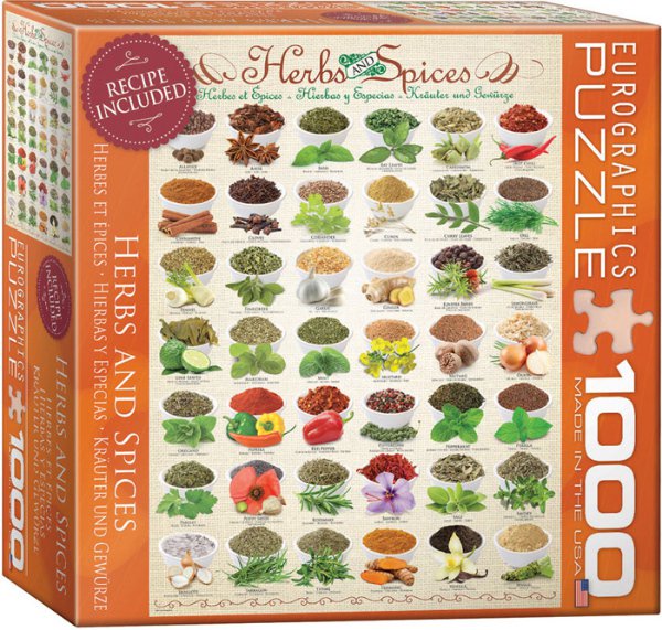 Puzzle EuroGraphics Bylinky a koření