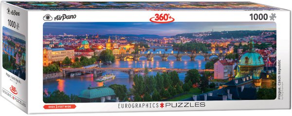 Praha - Puzzle Eurographics 1000