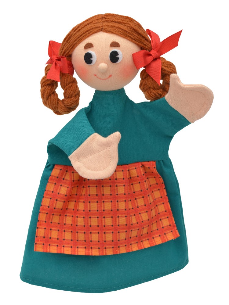 Maňásek na ruku - Holka Gretel - 2