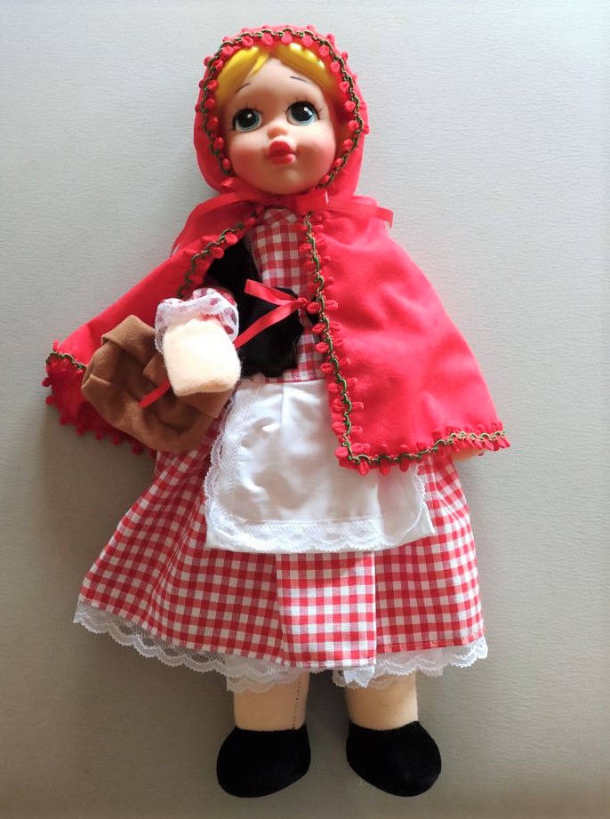 Maňásek na ruku - Červená karkulka - 42 cm