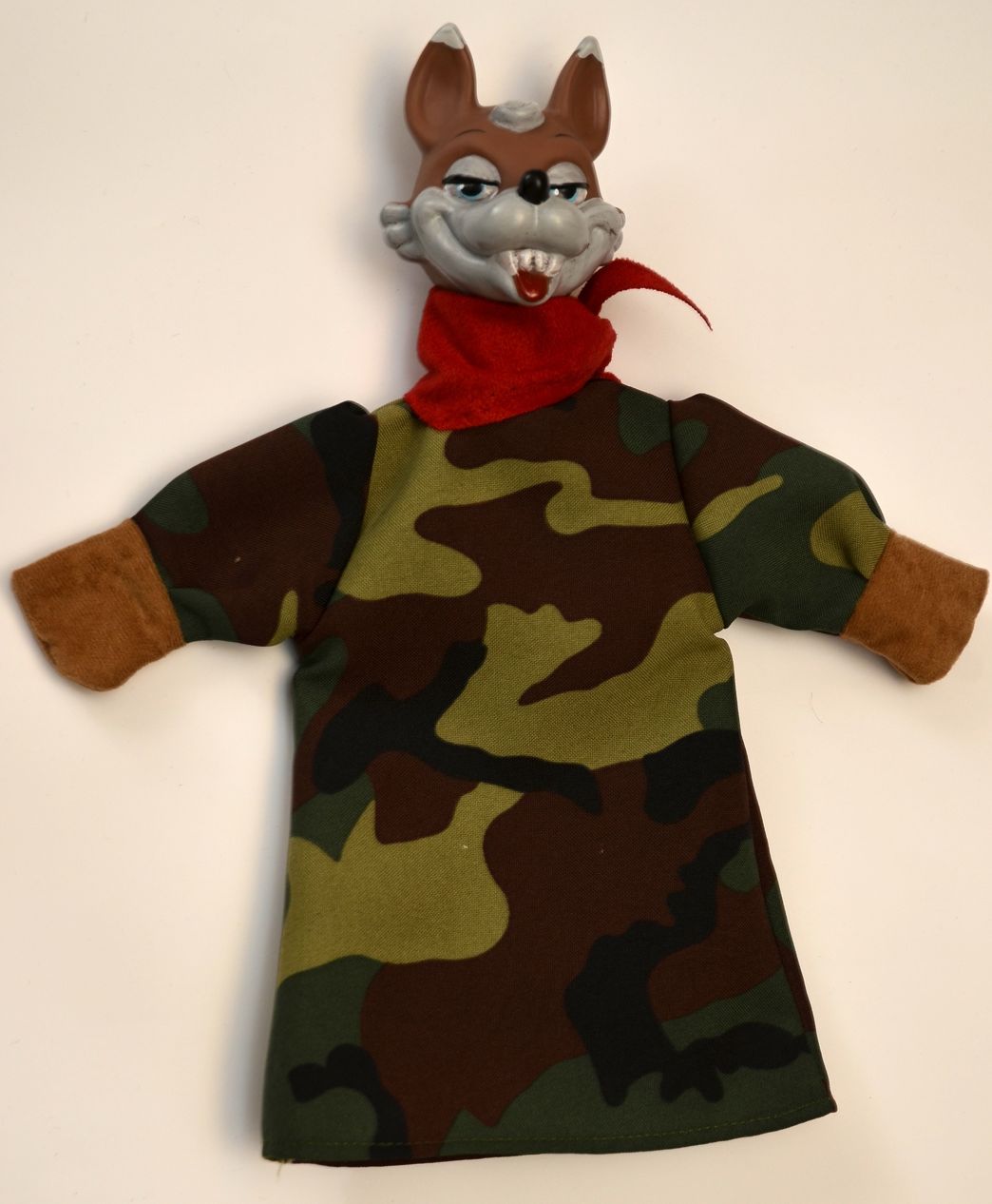 Maňásek na ruku - vlk