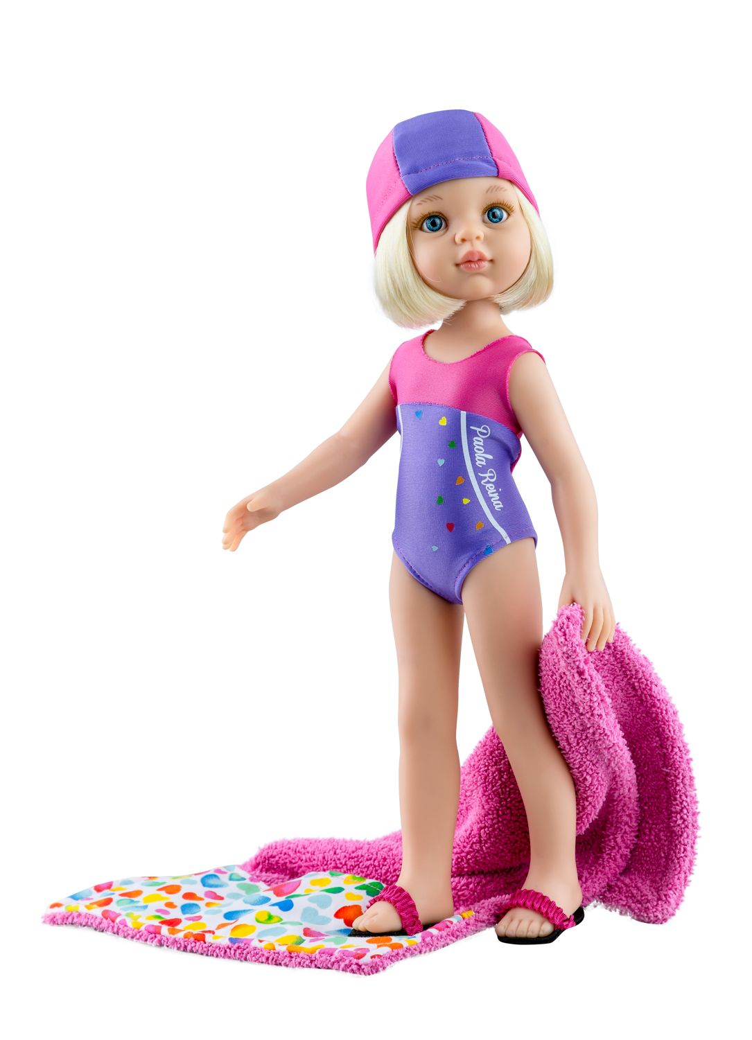 Realistická panenka Claudia - plavkyně od f. Paola Reina ze Španělska