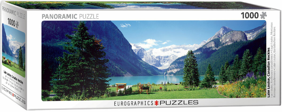Puzzle EuroGraphics Jezero Luise, Canadien Rockies  1000
