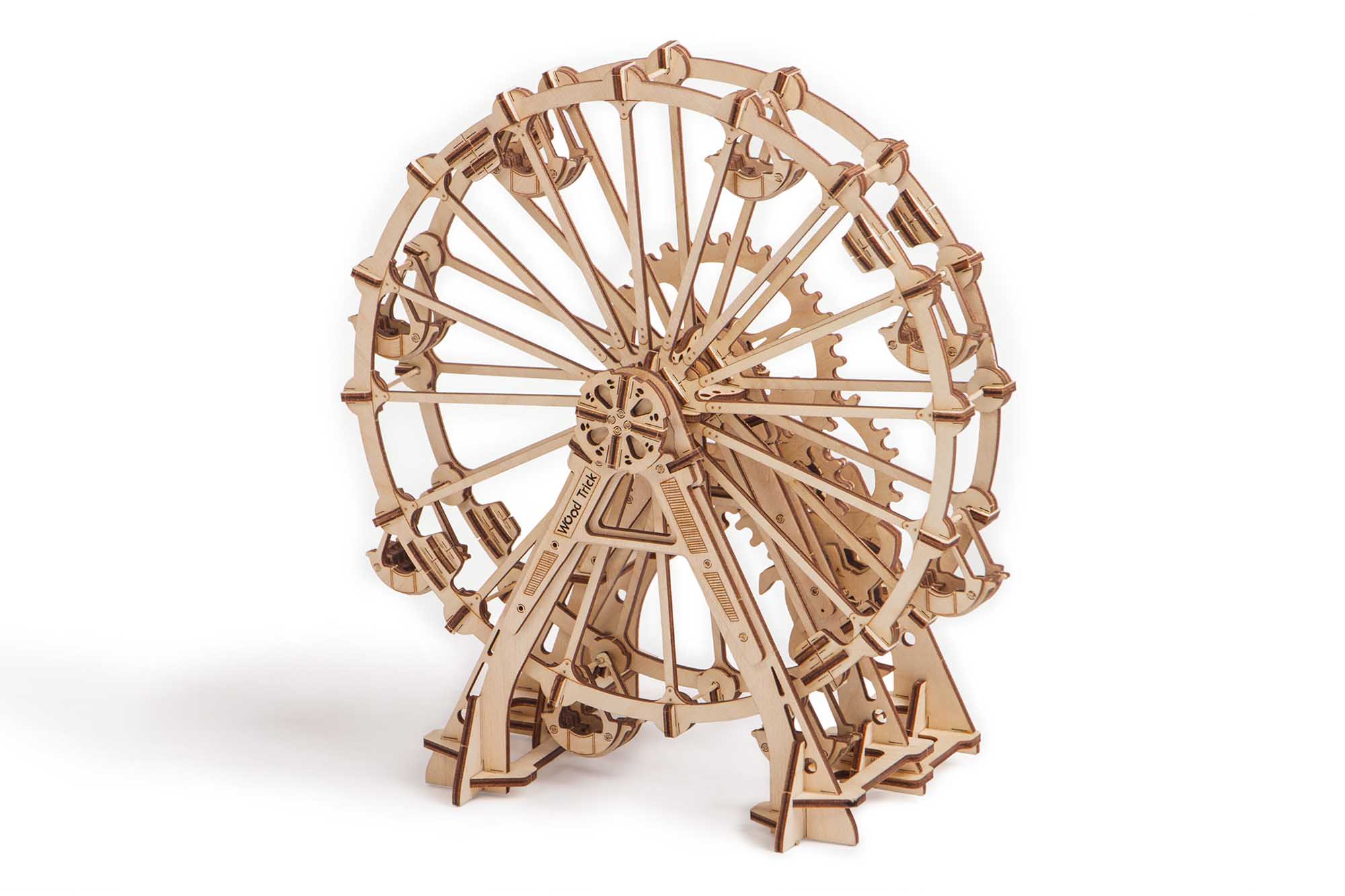 Wood Trick "Vyhlídkové kolo" - 3D dřevěné mechanické puzzle
