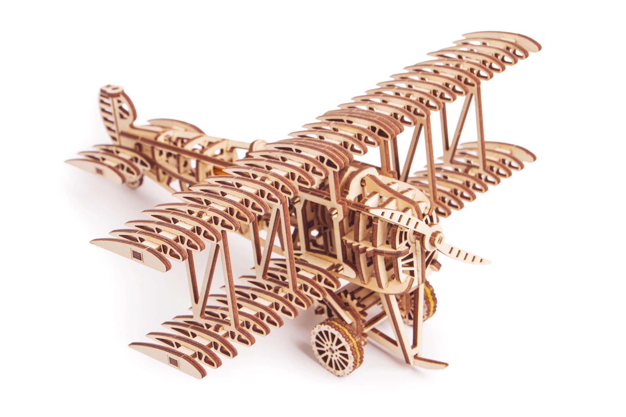 Wood Trick  "Letadlo" - 3D dřevěné mechanické puzzle 