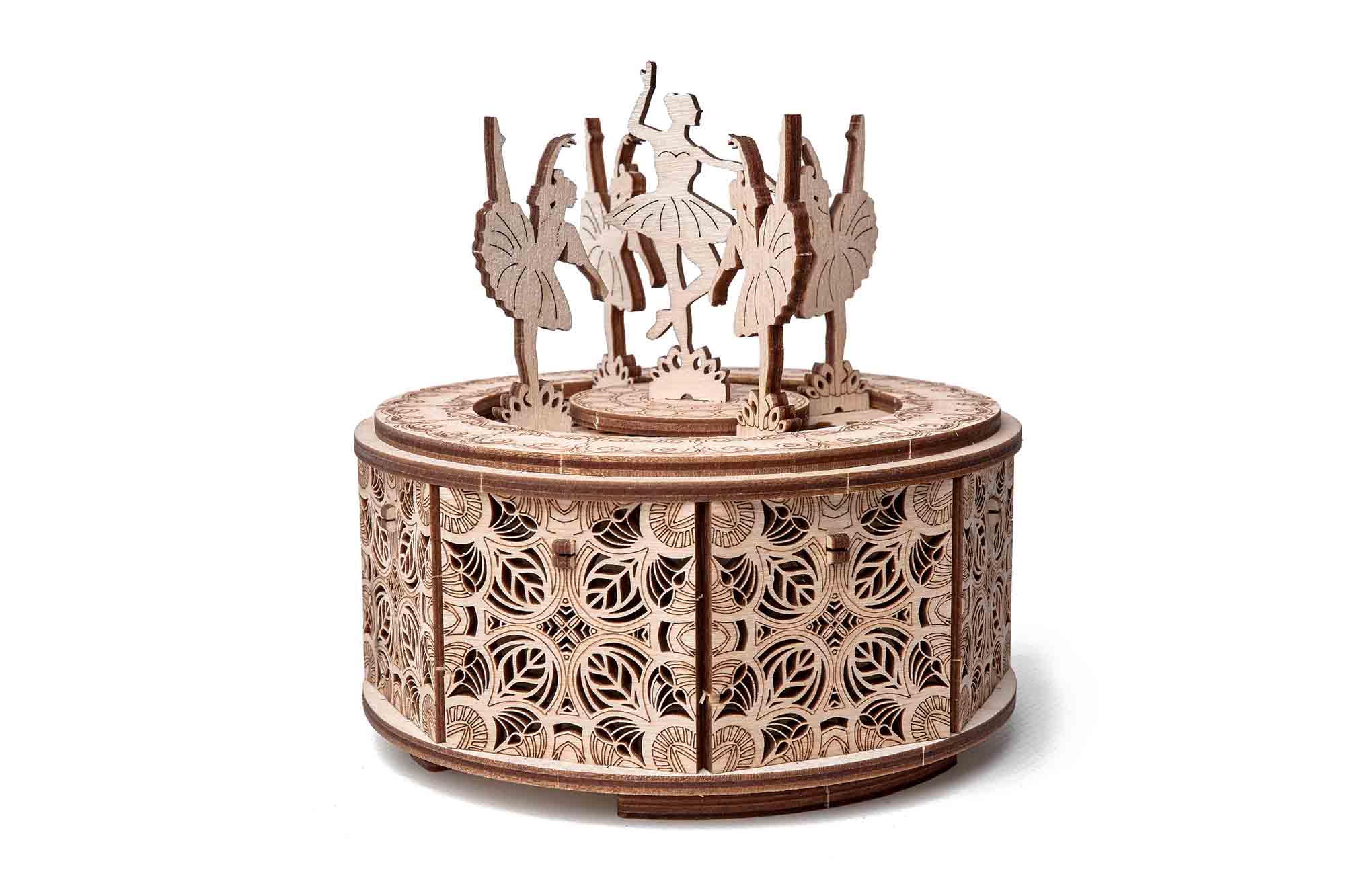 Wood Trick "Tančící baletky" - 3D dřevěné mechanické puzzle