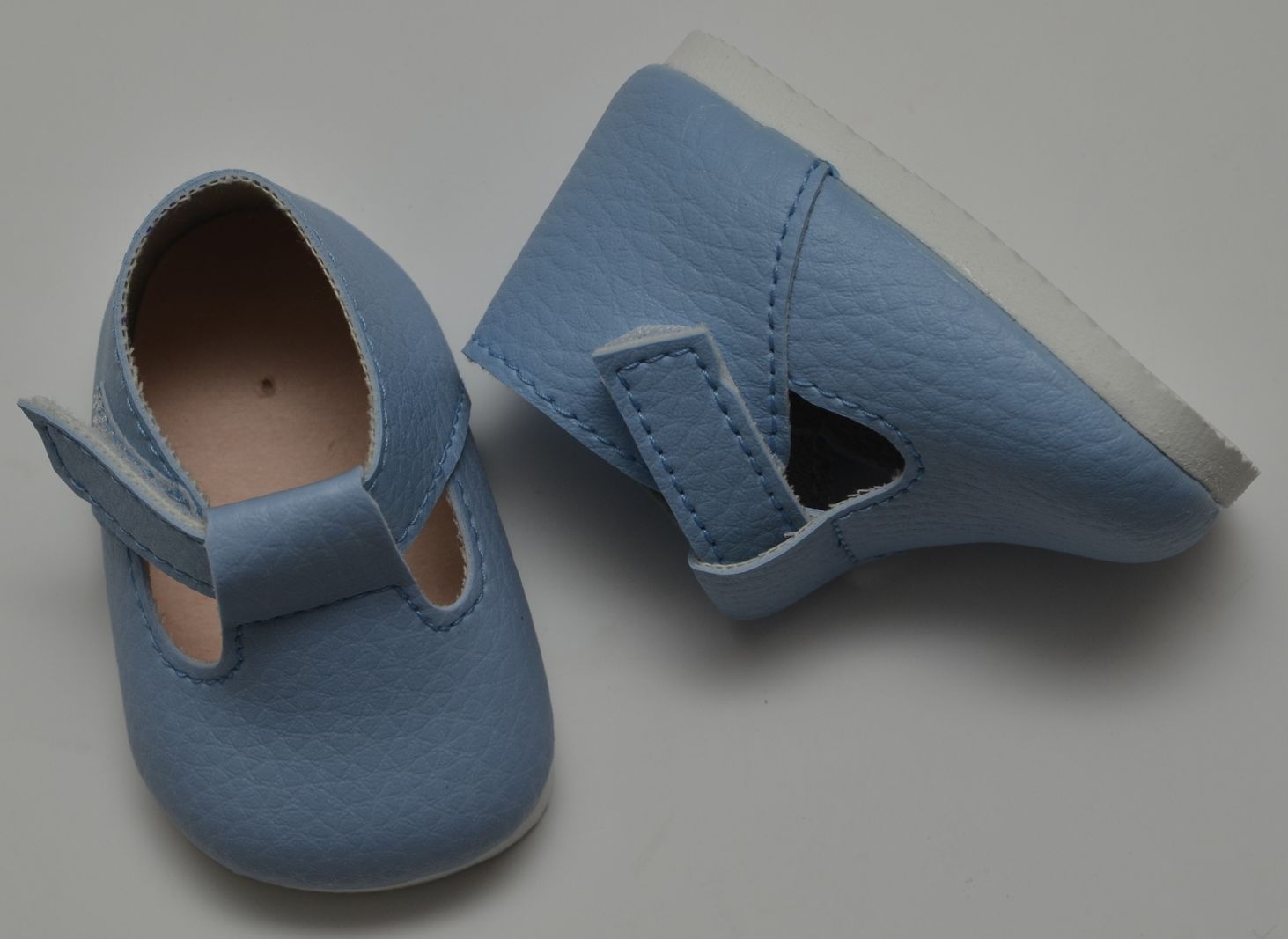 Světle modré botičky pro miminka 40 - 42 cm  od firmy  Antonio Juan