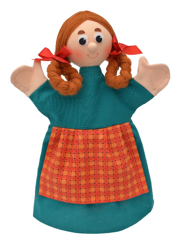 Maňásek na ruku - Holka Gretel - 1