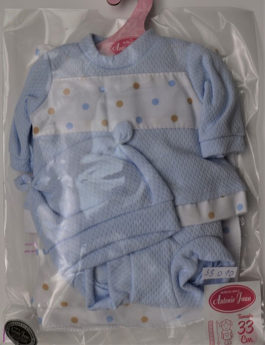 Obleček na miminko 33 cm - 010