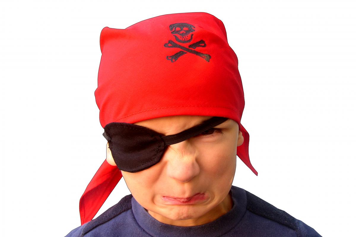 Pirátský šátek od firmy Noe