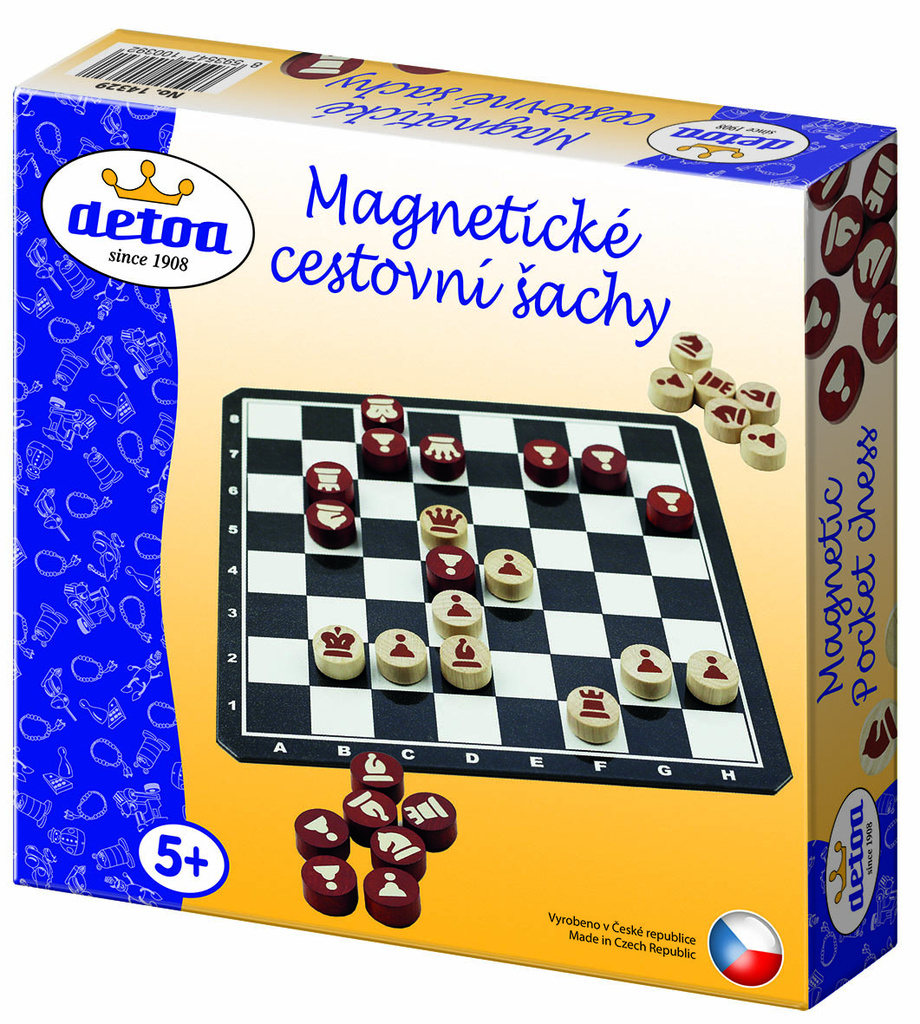 DETOA - magnetické cestovní šachy