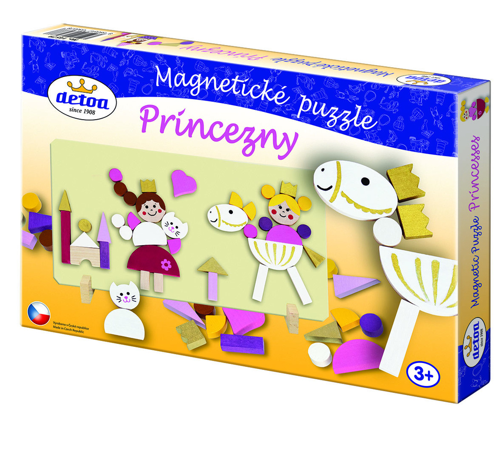 DETOA - magnetické puzzle Princezny