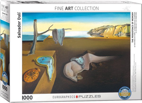 Puzzle EuroGraphics Dalí - Persistence paměti
