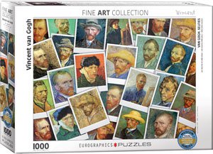 Puzzle EuroGraphics Van Gogh Autoportréty  1000