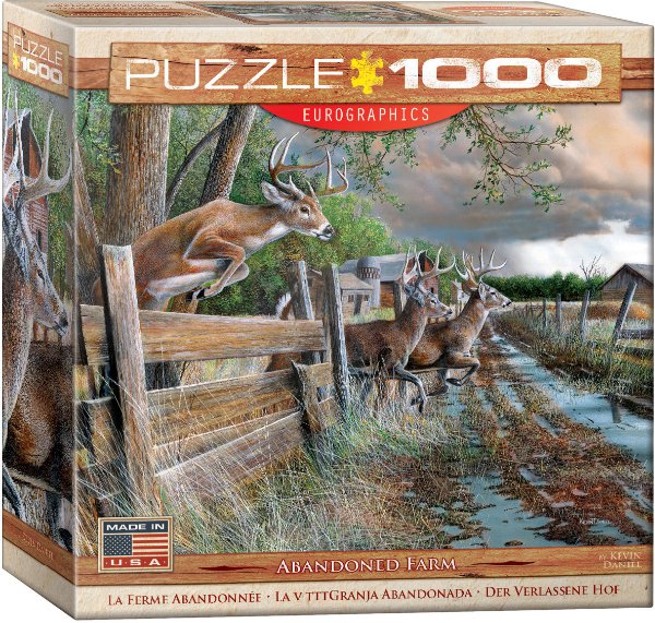 Puzzle EuroGraphics Opuštěná farma 1000