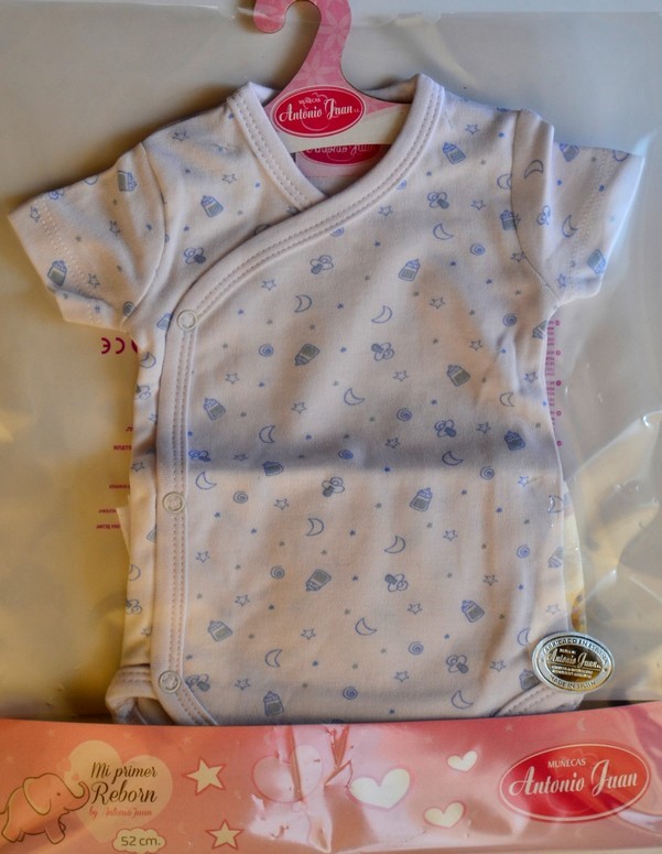 Bodíčko na miminko 52 cm + plenka