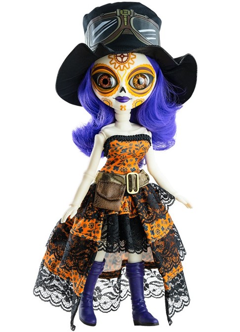 Panenka Gemma - Catrina z podsvětí - 34 cm