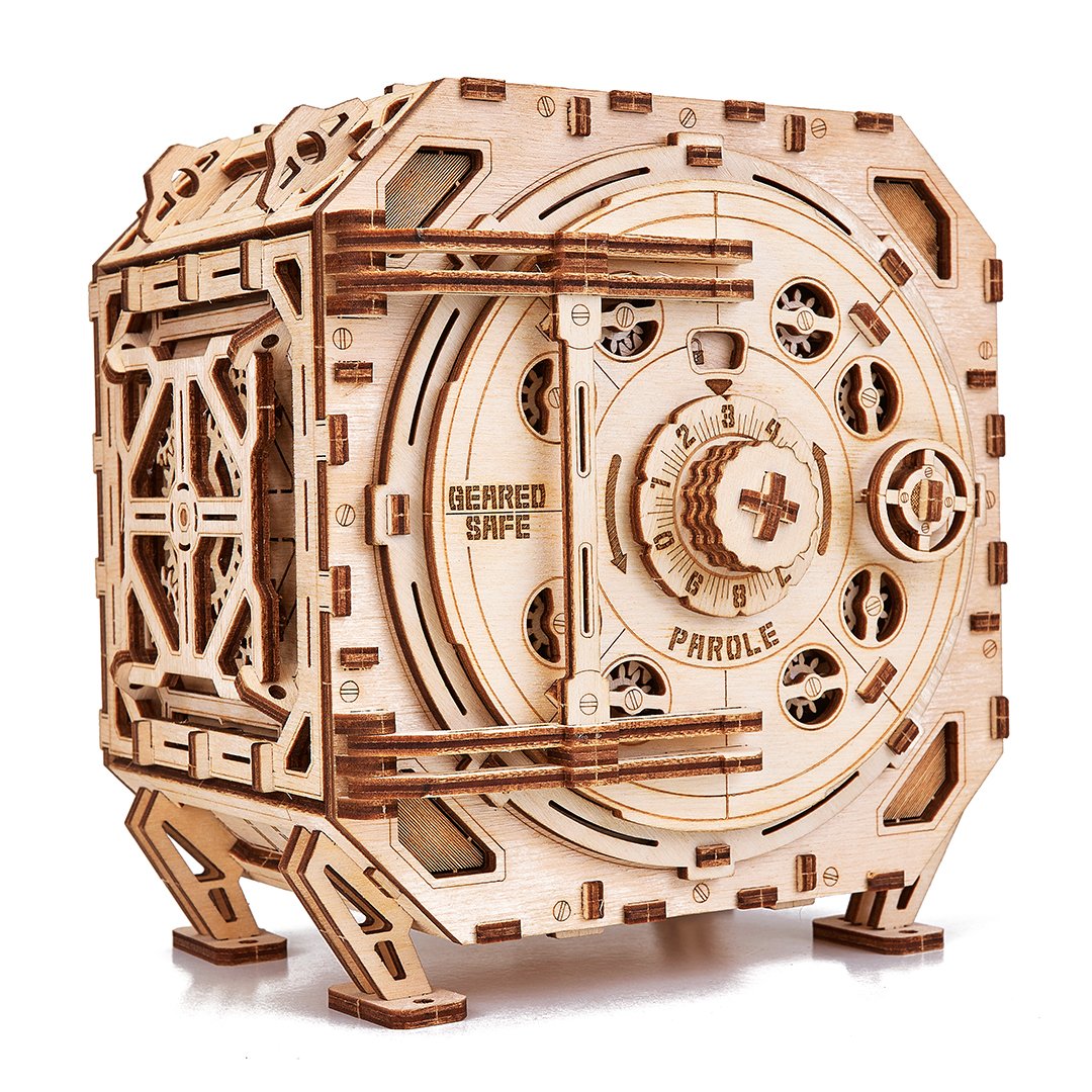Wood Trick "Trezor" - 3D dřevěné mechanické puzzle