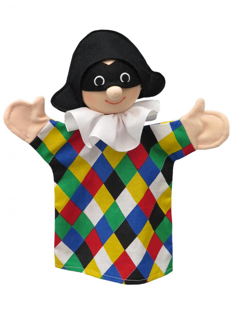 Maňásek na ruku - Harlekýn - 2