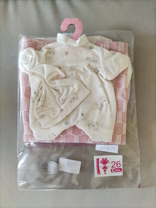 Obleček na miminko 26 cm - 010