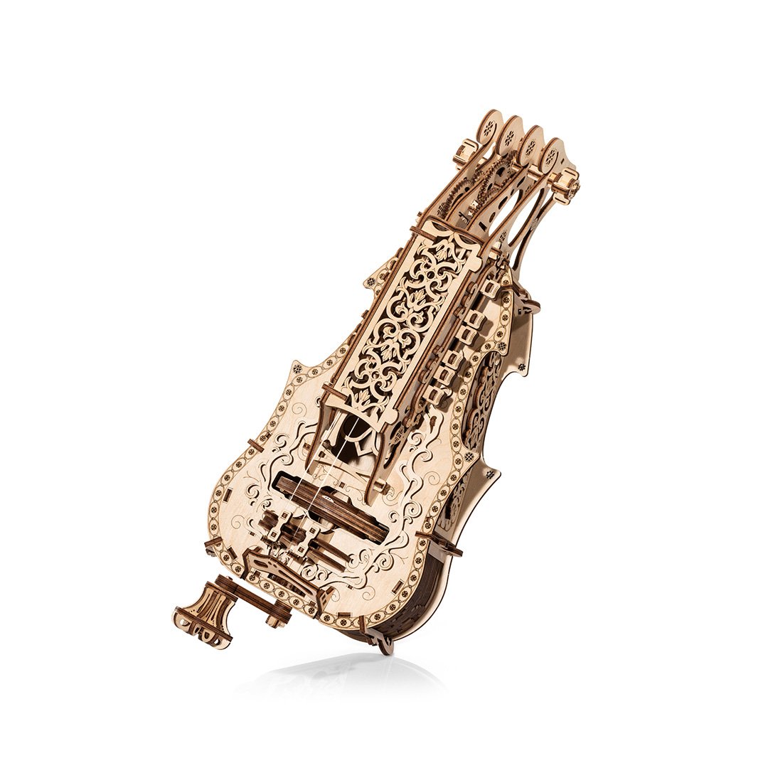 Wood Trick  "Da Vinciho lyra" - 3D dřevěné mechanické puzzle 