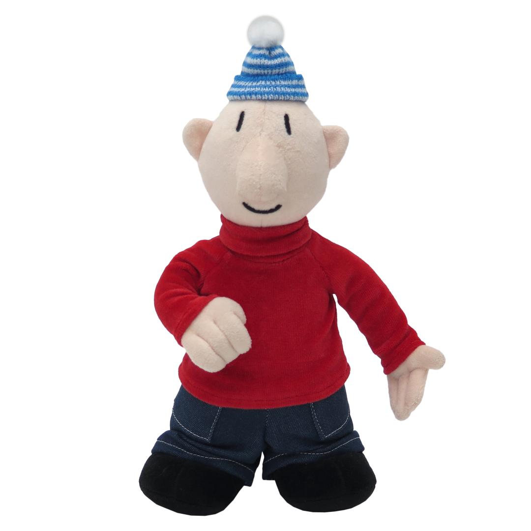 Tvarovací plyšová postavička MAT od MÚ Brno