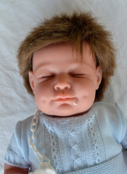 Reborn miminko - spící chlapeček  Tobiáš  od firmy Marina & Pau