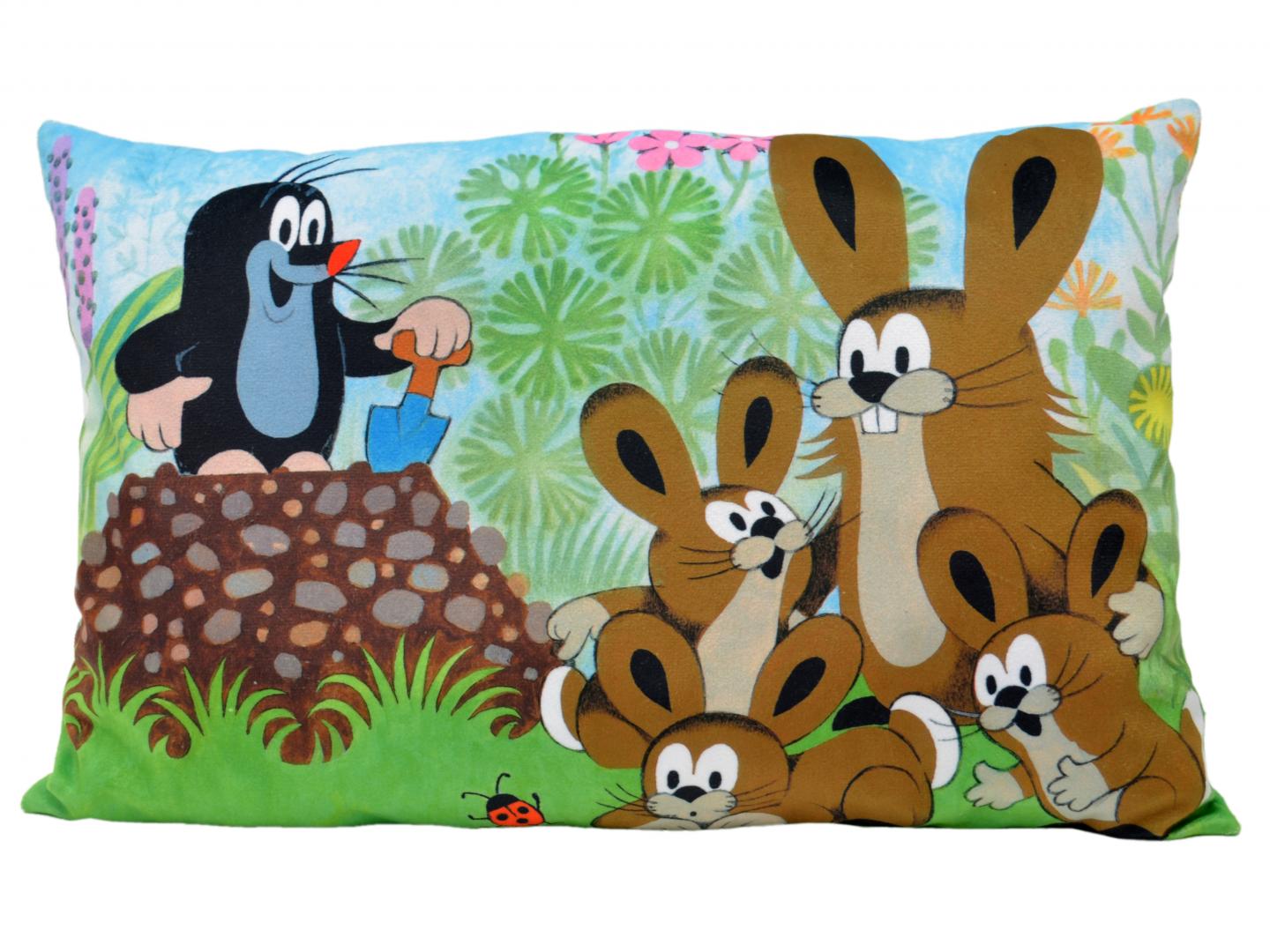 Polštářek - Krteček a zajíčci od firmy MÚ Brno