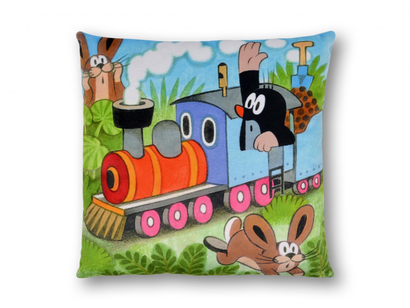 Polštářek - Krteček strojvedoucí od firmy MÚ Brno