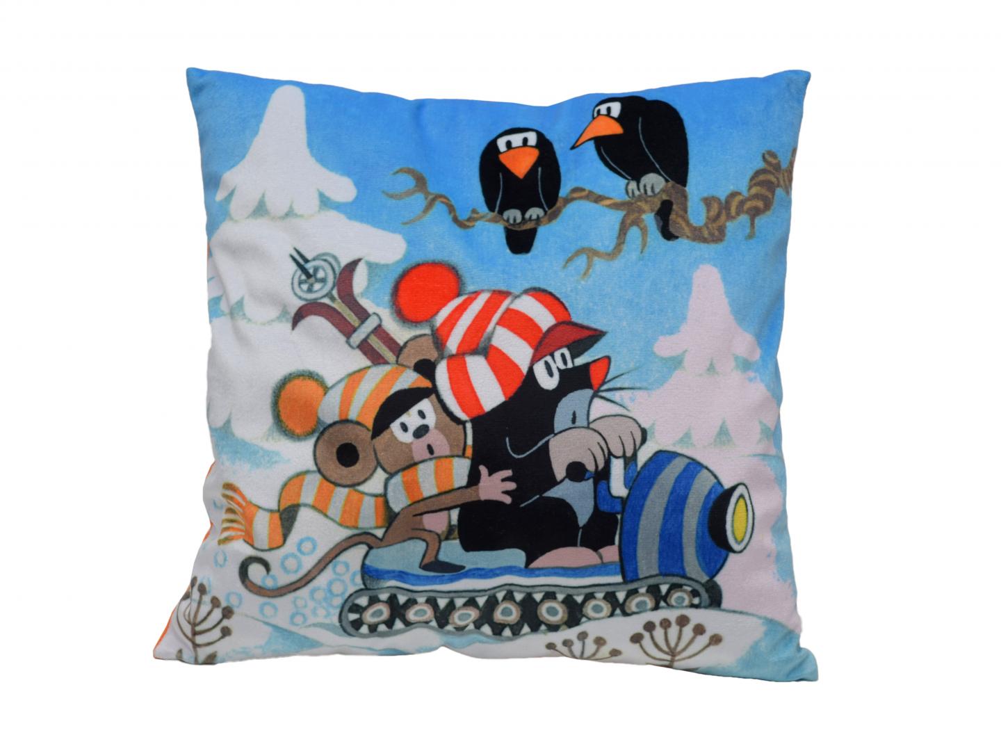 Polštářek - Krteček na skútru od firmy MÚ Brno