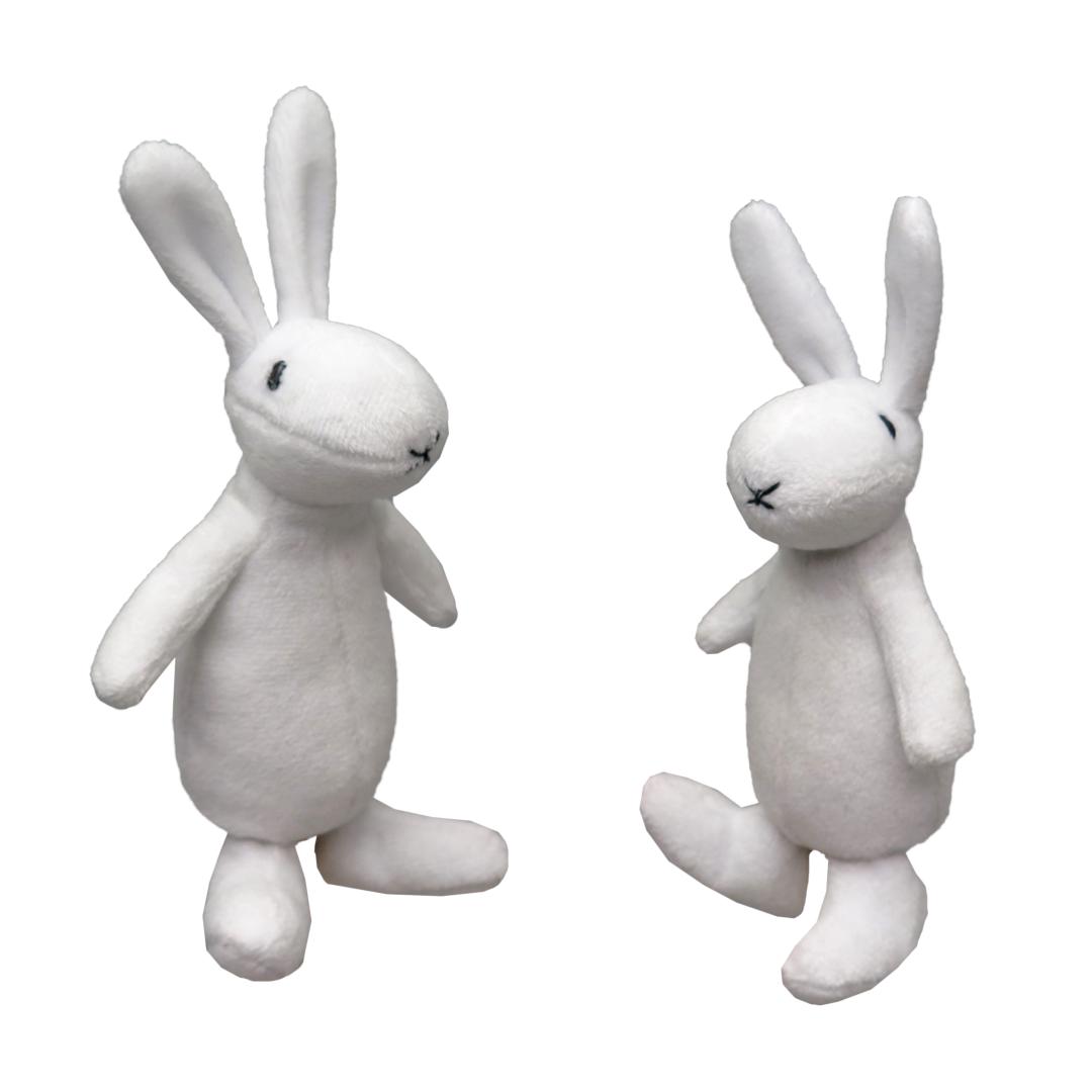 Prstoví maňásci Bob a Bobek - králíci z klobouku